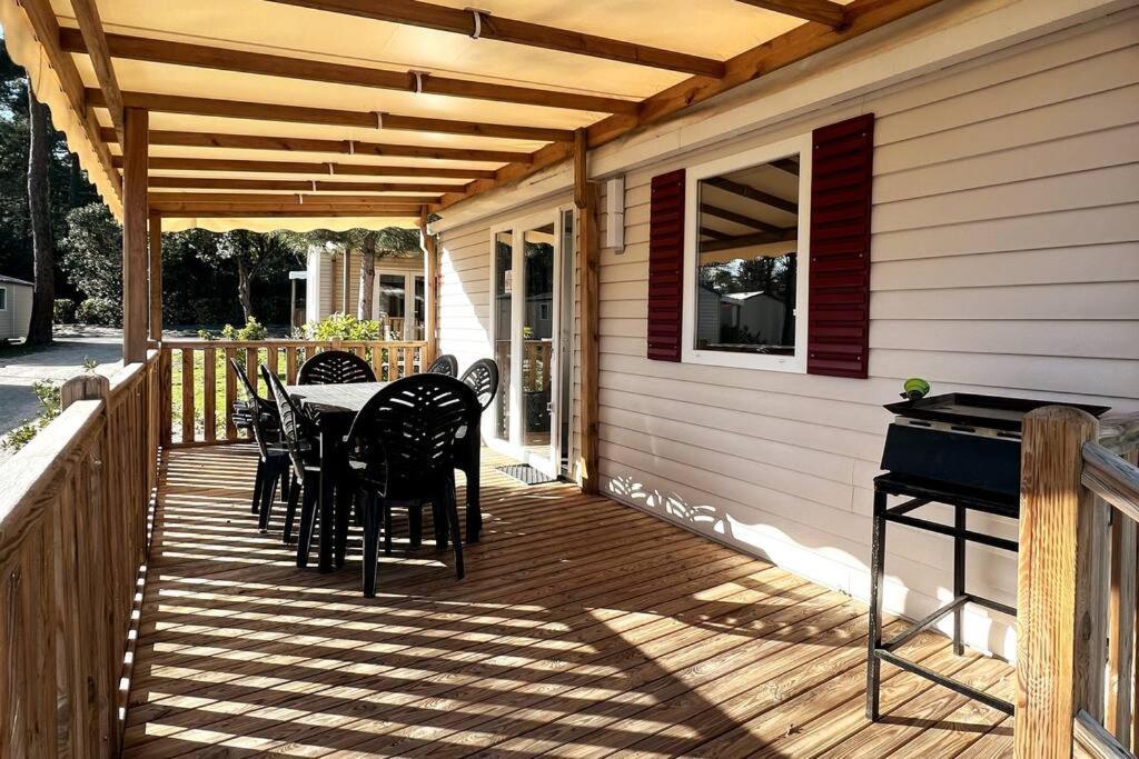 Mobilhome Grand Confort 6 Couchages Cap Ferret Lège-Cap-Ferret Buitenkant foto
